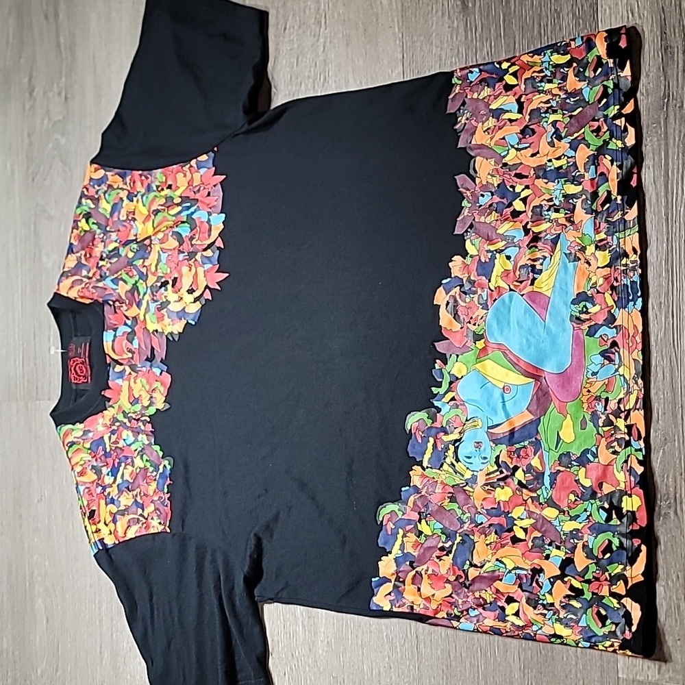 Very Rare Vintage Red Monkey Clothing Shirt Size Xl Gem